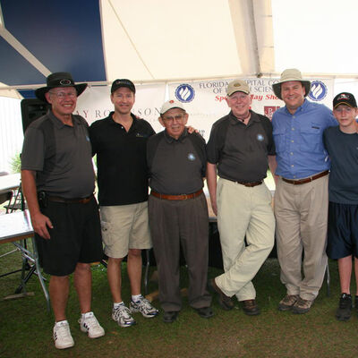 Bob Williams and a group of friends