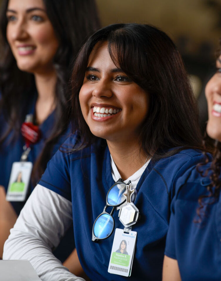 radiography students in classroom